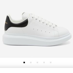 Alexander McQueen platform sneakers.